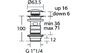 Донный клапан для раковины Ideal Standard E1482