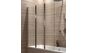Складная стеклянная шторка для ванны Rea Agat - 3 - 120