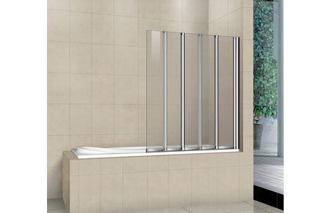 Складная стеклянная шторка для ванны RGW Screens SC-21