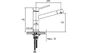 Смеситель для кухонной мойки Timo Saona 2303F