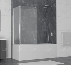Неподвижная стеклянная шторка для ванны RGW Screens SC-72