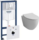 Комплект инсталляции Grohe Rapid SL 38775001 и подвесного унитаза Grossman GR-4451S