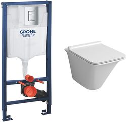 Комплект инсталляции Grohe Rapid SL 38772001 и подвесного унитаза Grossman GR-4413S