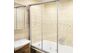 Раздвижная стеклянная шторка для ванны GuteWetter Practic Part GV-403A