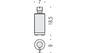 Дозатор для жидкого мыла Colombo Design Nordic B9324.0CR-CBO/CNO