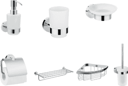 Набор аксессуаров для ванной и туалета Hansgrohe Logis Universal 02.5
