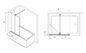 Раздвижная стеклянная шторка для ванны RGW Screens SC-46