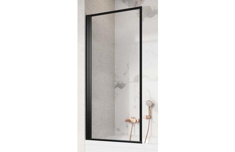 Распашная стеклянная шторка для ванны Radaway Nes Black PNJ I Frame