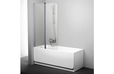 Распашная стеклянная шторка для ванны Ravak CVS2
