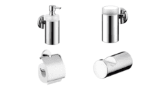 Набор аксессуаров для ванной и туалета Hansgrohe Logis 01.1