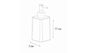 Дозатор для жидкого мыла Fixsen Fixsen Twist 1569A-1