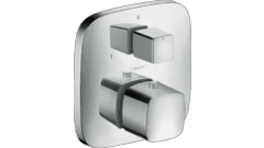 Термостатический смеситель скрытого монтажа для ванны/душа Hansgrohe PuraVida 15771000/15771400