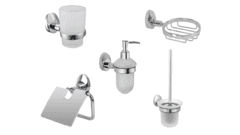 Набор аксессуаров для ванной и туалета Fixsen Europa 3.01
