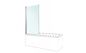 Распашная стеклянная шторка для ванны Berges Wasserhaus River 062102