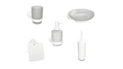Набор аксессуаров для ванной и туалета Bemeta White 02
