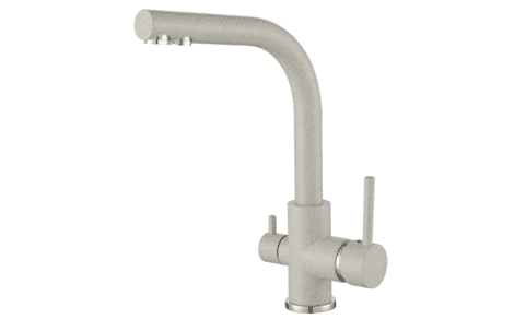 Смеситель для кухонной мойки с выходом на фильтр для питьевой воды AquaSanita Akvaduo 2663