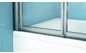 Складная стеклянная шторка для ванны Ravak VS3