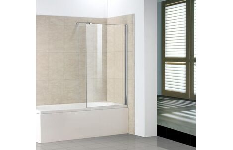 Неподвижная стеклянная душевая шторка для ванны Weltwasser WW100 100G1