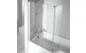 Распашная стеклянная шторка для ванны Jacob Delafon Bain-Douche Neo