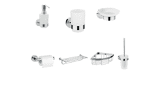 Набор аксессуаров для ванной и туалета Hansgrohe Logis Universal 03.5