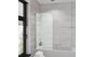 Распашная стеклянная шторка для ванны Grossman GR-100