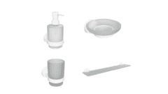 Набор аксессуаров для ванной Bemeta White 02.1